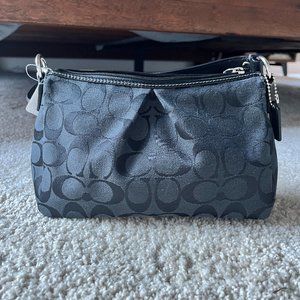 COACH Pleated Signature Top Handle Bag (NWT)